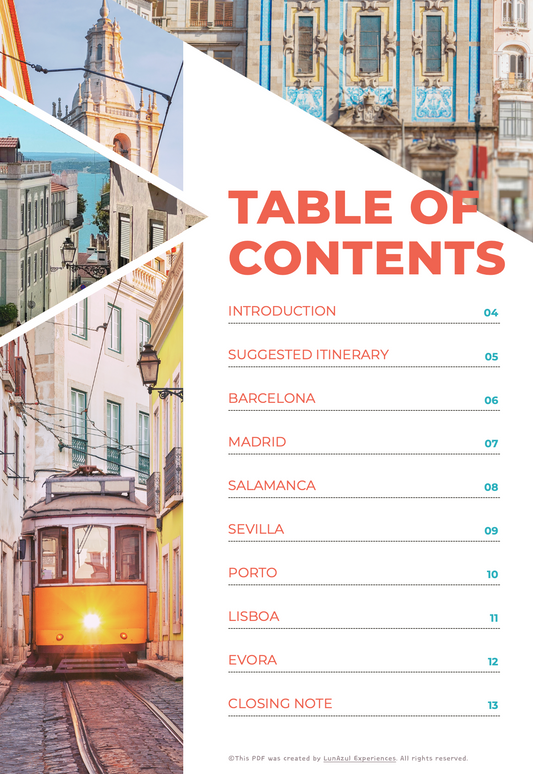 SIMPLE TRAVEL GUIDE TO SPAIN & PORTUGAL